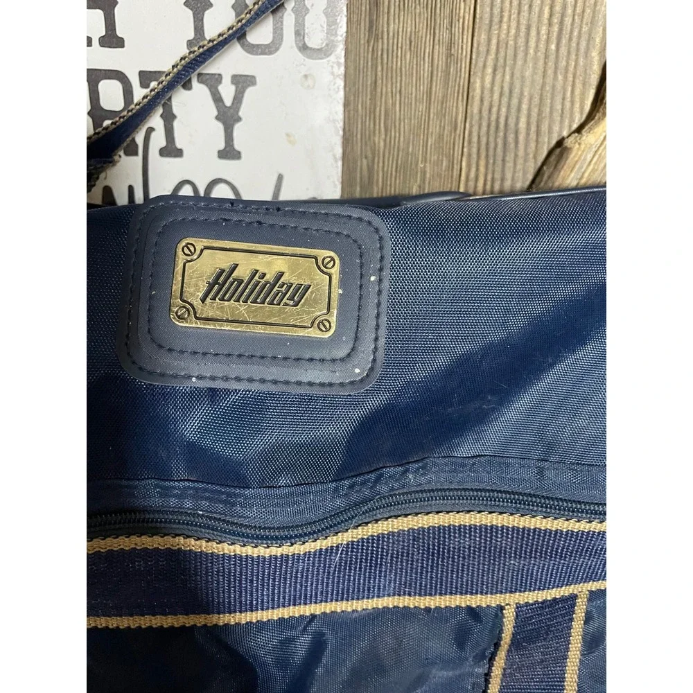 Holiday Garment Bag Luggage Suit Garment Bag‎ Suitcase Navy Blue Travel Bag